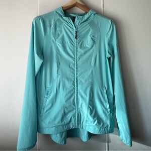 FOX women’s active teal light jacket